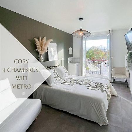 Auteuil • 4 Chambres • Wifi • Metro A 400M رينز المظهر الخارجي الصورة