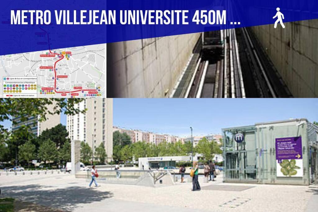 Auteuil • 4 Chambres • Wifi • Metro A 400M رينز المظهر الخارجي الصورة