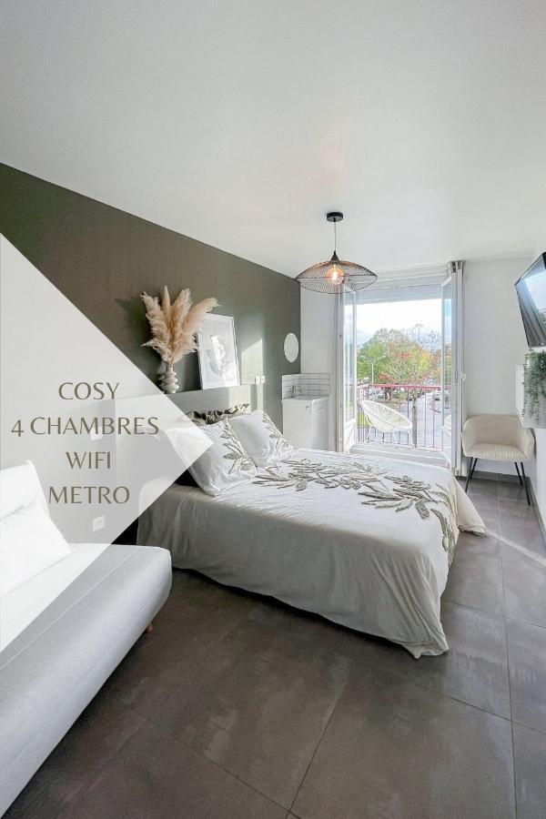 Auteuil • 4 Chambres • Wifi • Metro A 400M رينز المظهر الخارجي الصورة